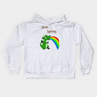 Hello spring Kids Hoodie